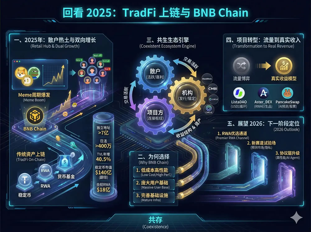 一文解读BNB Chain如何成为TradFi与加密共生的重要平台