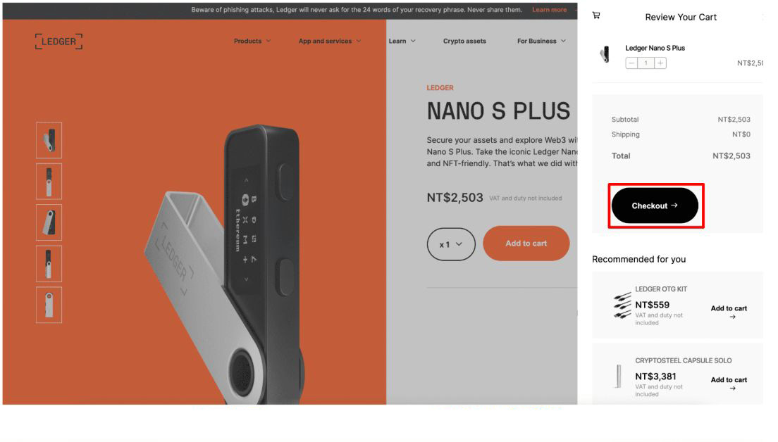 Ledger Wallet 冷钱包本地购买方式_图3