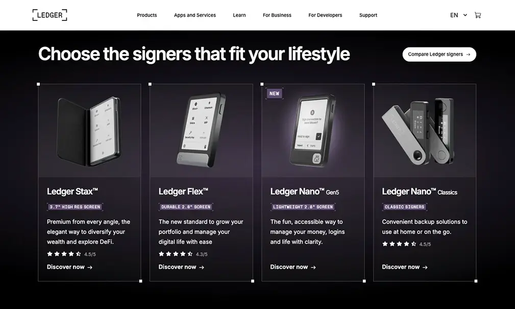 Ledger与Trezor对比分析：功能、安全性、支持币种及价格