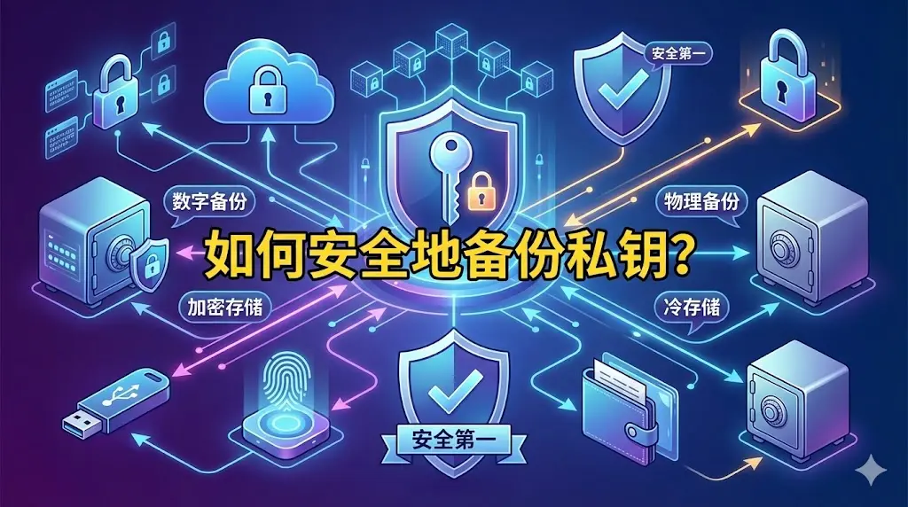 如何安全地备份私钥助记词？除了写在纸上，还有哪些高级备份法？